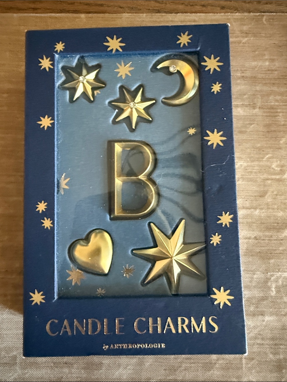 “B” Candle Charms by Anthropologie